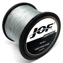 Load image into Gallery viewer, JOF 8 Strands 1000M 500M 300M PE Braided Fishing Line Japan Multicolour Saltwater Fishing Weave Superior Extreme Super Strong