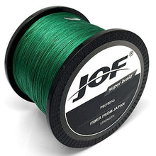 Load image into Gallery viewer, JOF 8 Strands 1000M 500M 300M PE Braided Fishing Line Japan Multicolour Saltwater Fishing Weave Superior Extreme Super Strong