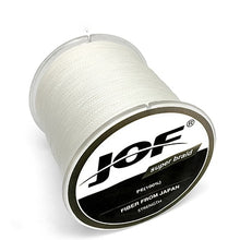 Load image into Gallery viewer, JOF 500M 300M 100M Multicolour PE Braided Wire 4 Strands Multifilament Japanese Fishing Line