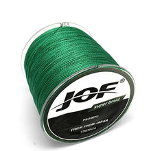 Load image into Gallery viewer, JOF 500M 300M 100M Multicolour PE Braided Wire 4 Strands Multifilament Japanese Fishing Line