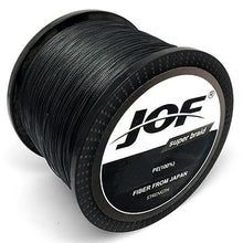 Load image into Gallery viewer, JOF 8 Strands 1000M 500M 300M PE Braided Fishing Line Japan Multicolour Saltwater Fishing Weave Superior Extreme Super Strong
