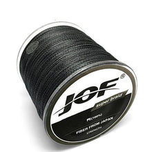 Load image into Gallery viewer, JOF 500M 300M 100M Multicolour PE Braided Wire 4 Strands Multifilament Japanese Fishing Line
