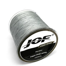 Load image into Gallery viewer, JOF 500M 300M 100M Multicolour PE Braided Wire 4 Strands Multifilament Japanese Fishing Line
