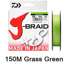 Load image into Gallery viewer, Daiwa Original 8 Braided Fishing Line Length 150M 300M 10-60lb PE Line Fishing Tackle Braided Line Made in Japan Pesca
