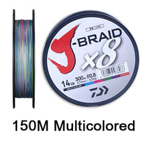 Load image into Gallery viewer, Daiwa Original 8 Braided Fishing Line Length 150M 300M 10-60lb PE Line Fishing Tackle Braided Line Made in Japan Pesca
