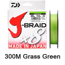 Load image into Gallery viewer, Daiwa Original 8 Braided Fishing Line Length 150M 300M 10-60lb PE Line Fishing Tackle Braided Line Made in Japan Pesca
